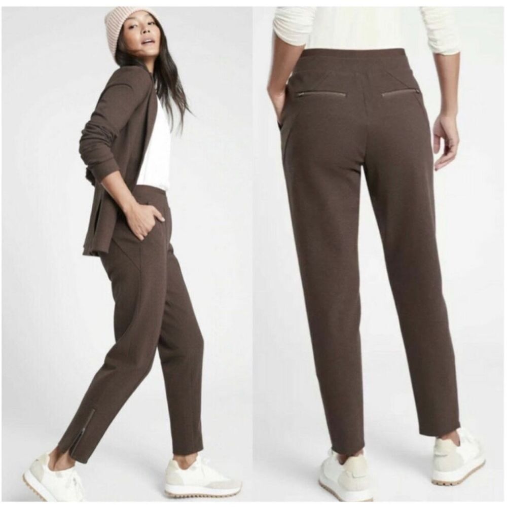 Athleta Chocolate Brown Joggers
